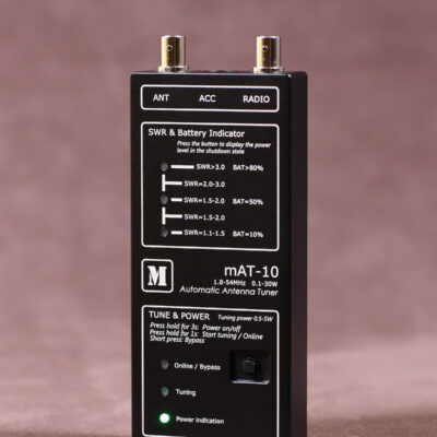mAT-10 QRP Automatic Antenna Tuner