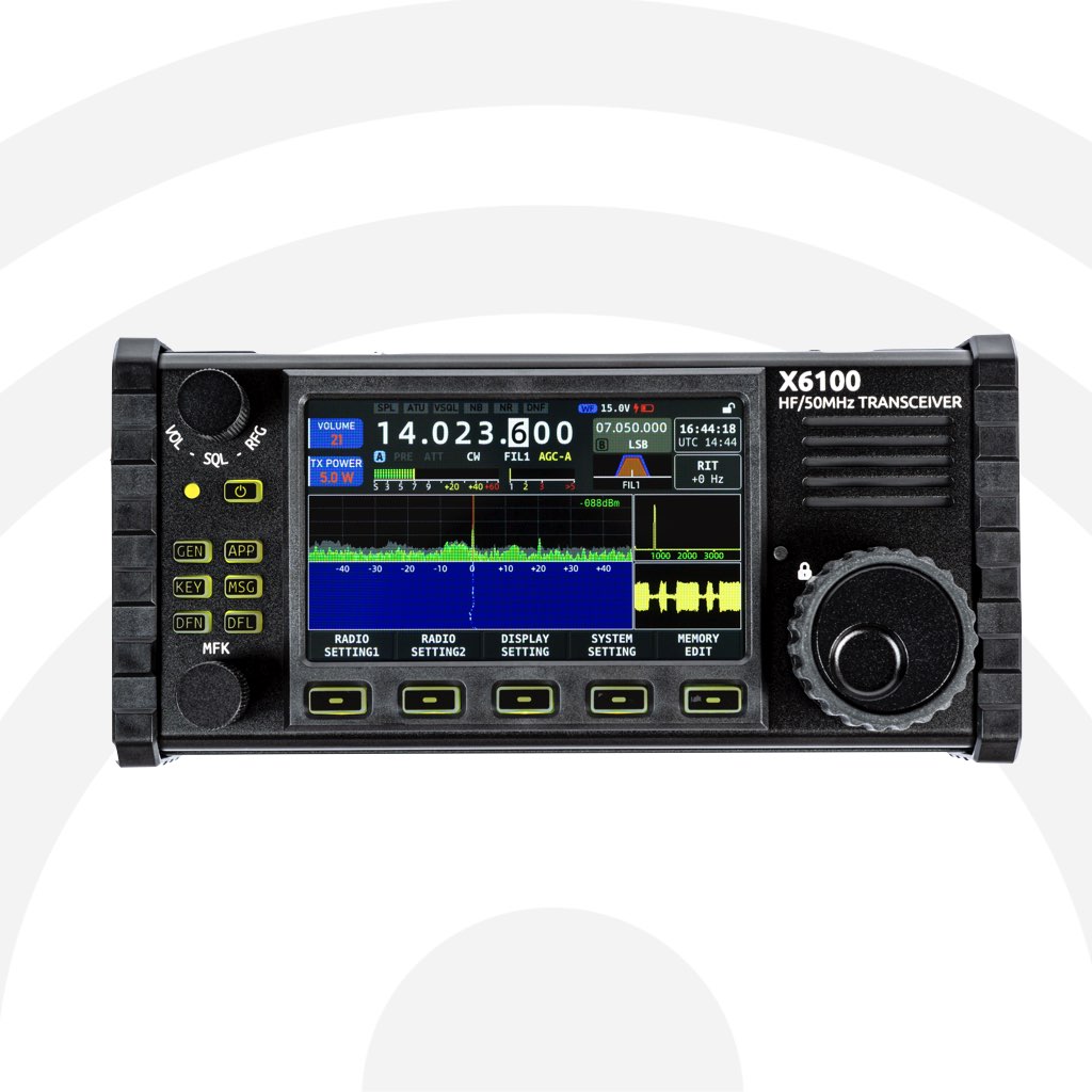 Xiegu X6100 HF/50MHz Portable SDR Transceiver - Xiegu.eu